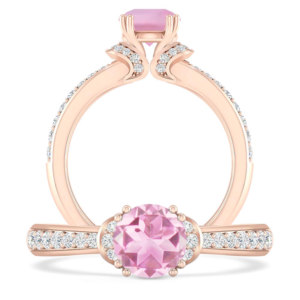 Rose Gold - Pink Tourmaline