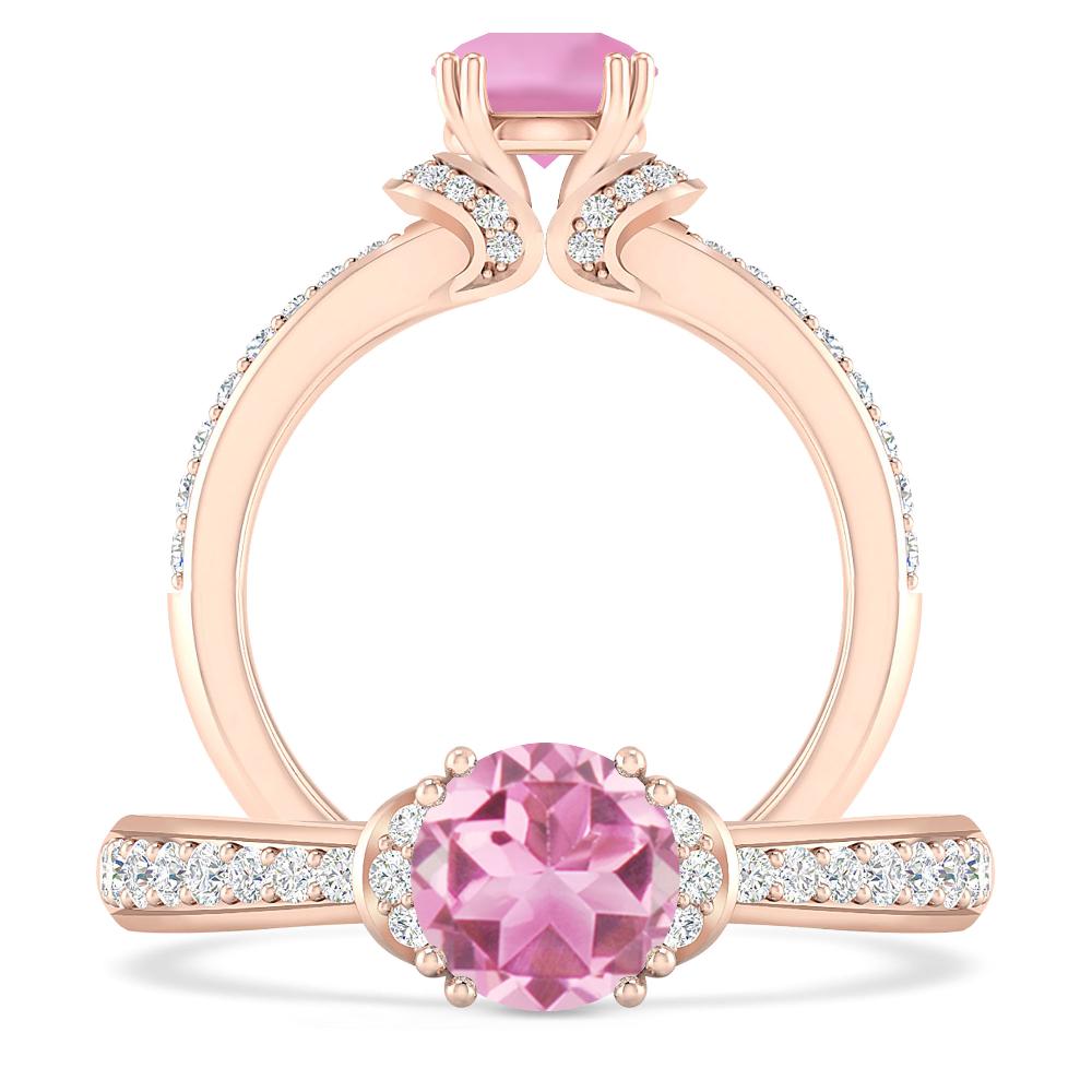 Rose Gold - Pink Tourmaline