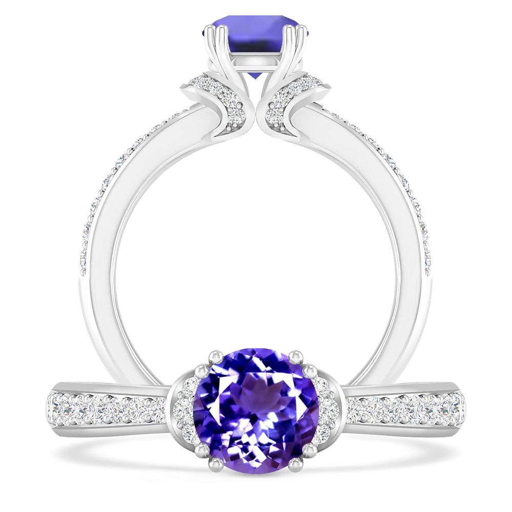 White Gold - Tanzanite