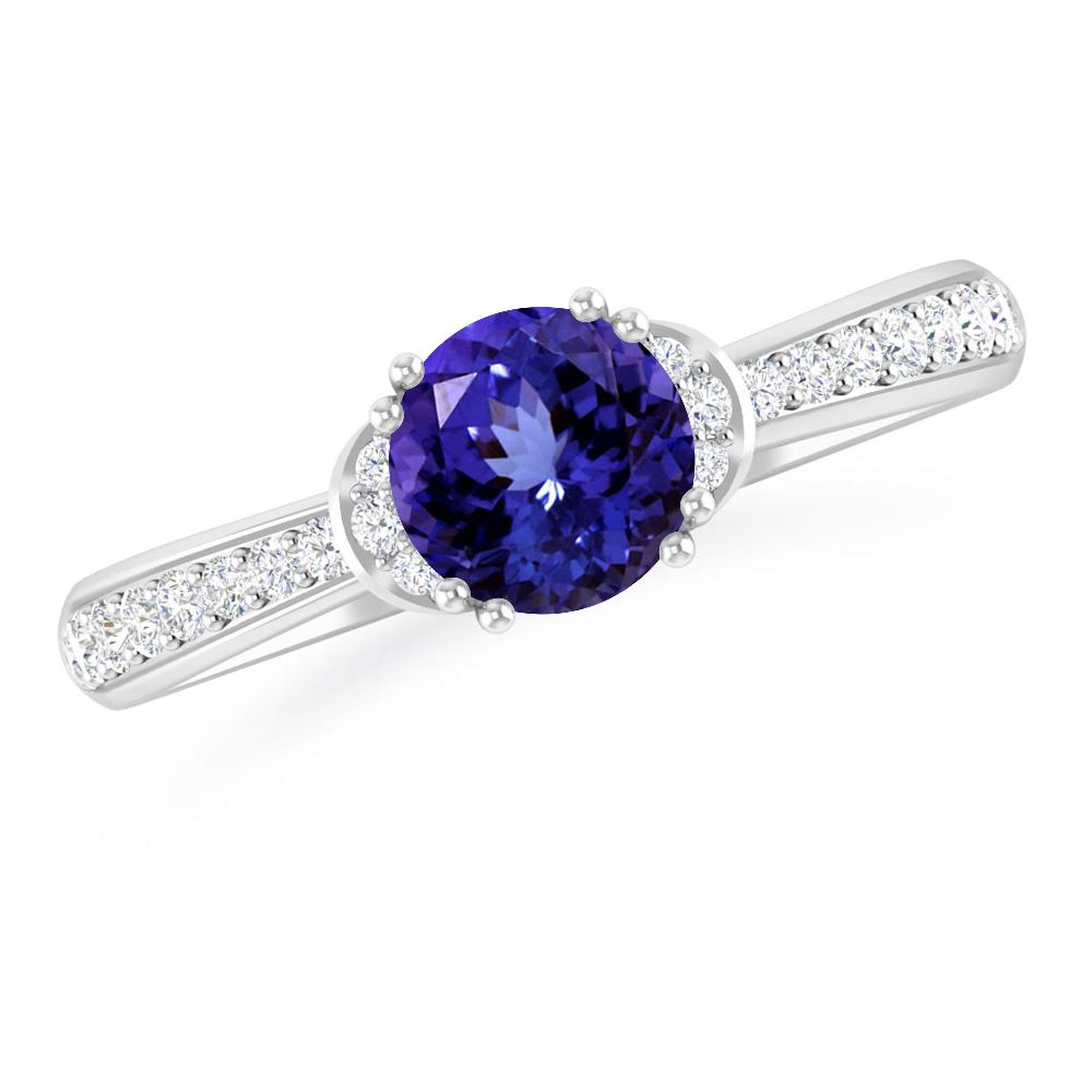 White Gold - Tanzanite