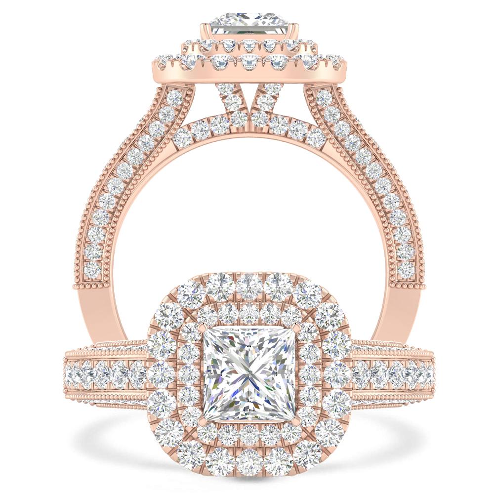 Rose Gold - Diamond