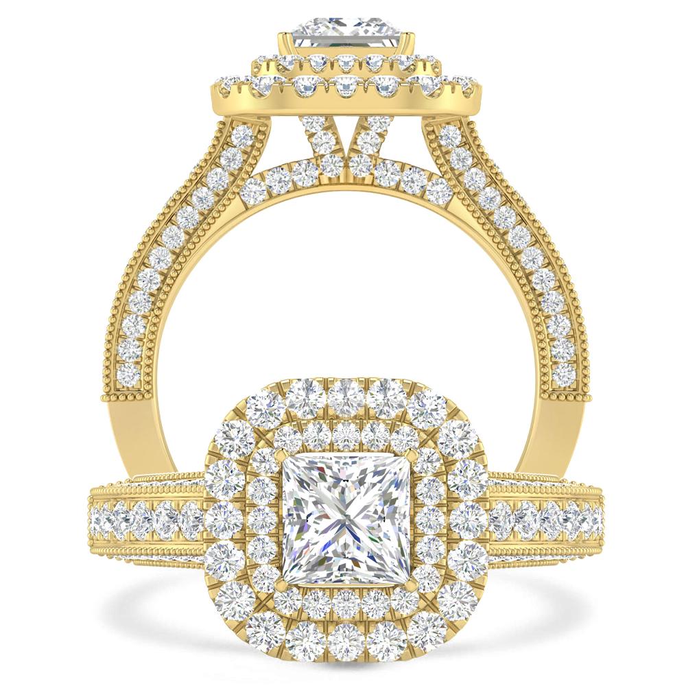 Yellow Gold - Diamond