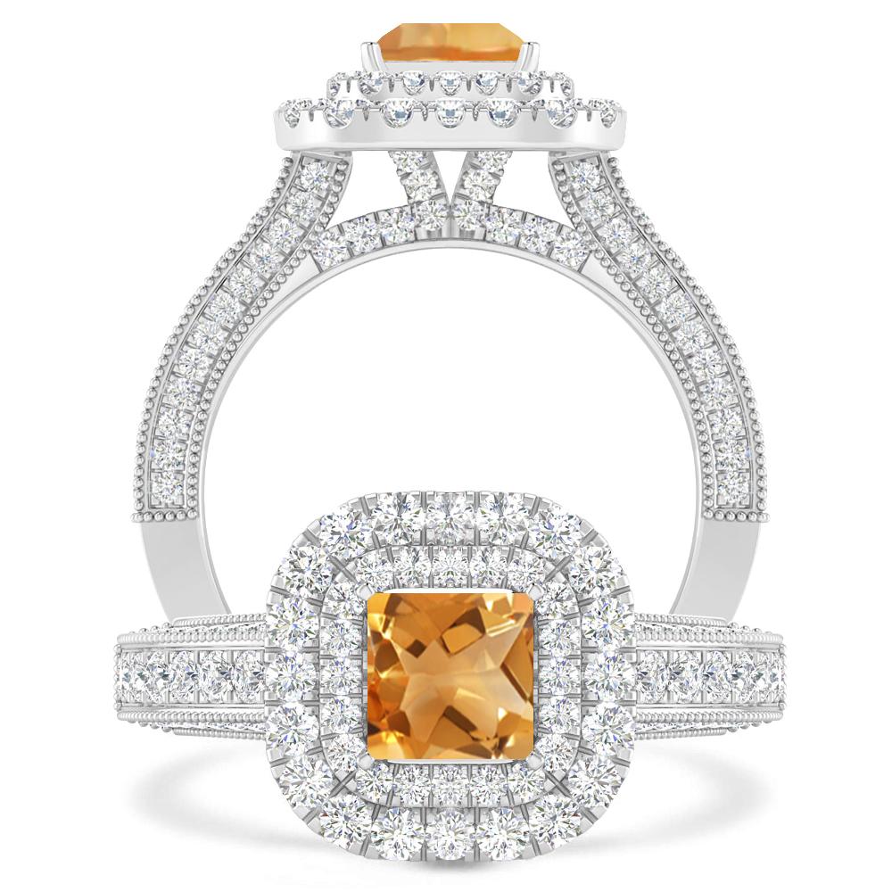 White Gold - Citrine