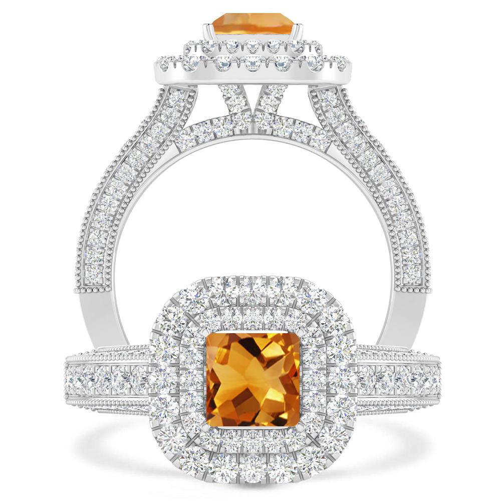 White Gold - Citrine