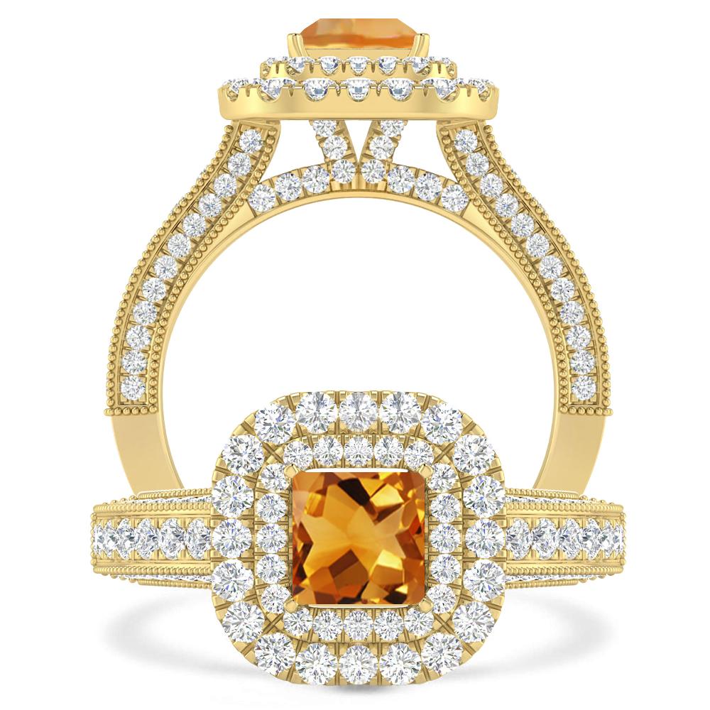 Yellow Gold - Citrine