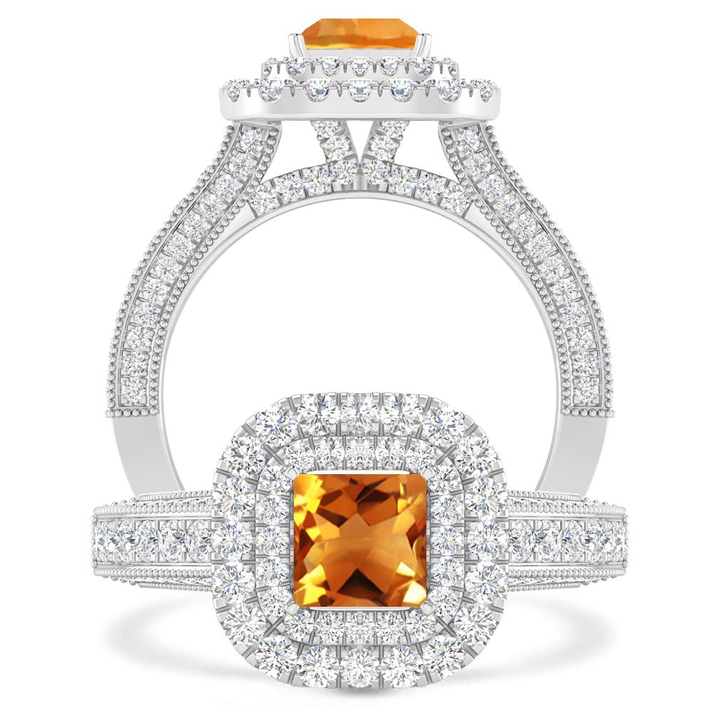 White Gold - Citrine