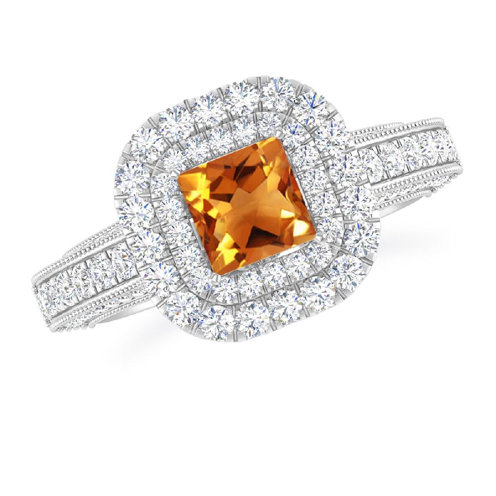 White Gold - Citrine