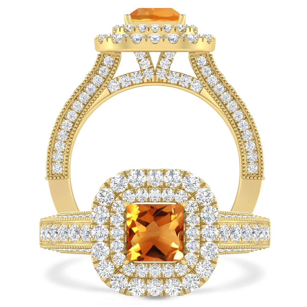 Yellow Gold - Citrine