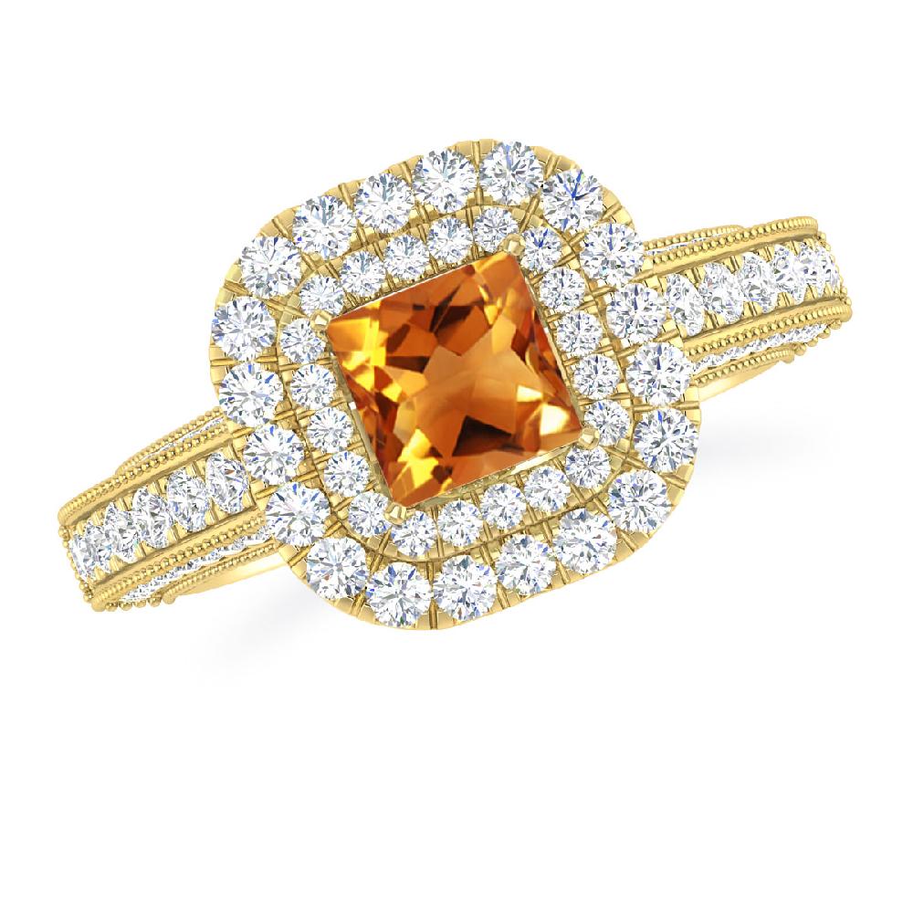 Yellow Gold - Citrine