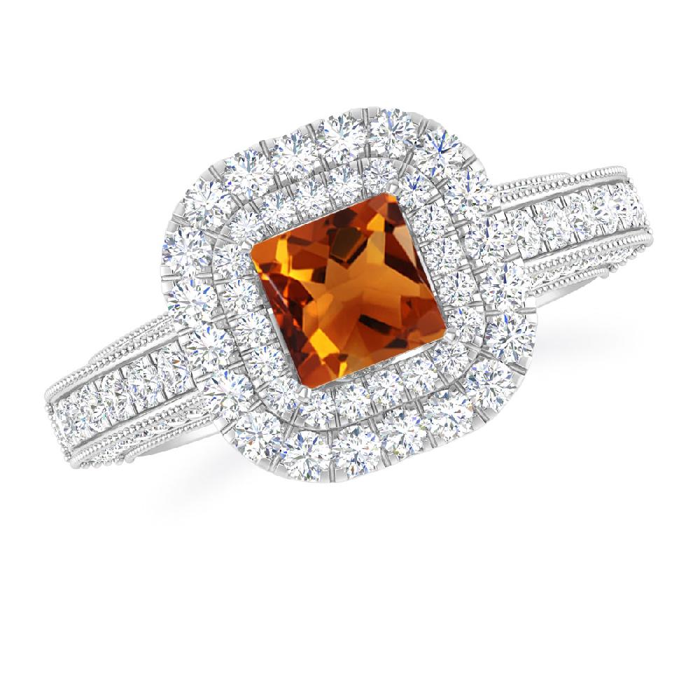 White Gold - Citrine