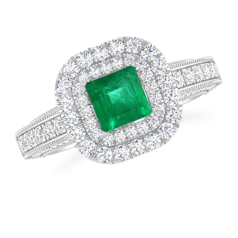 White Gold - Emerald