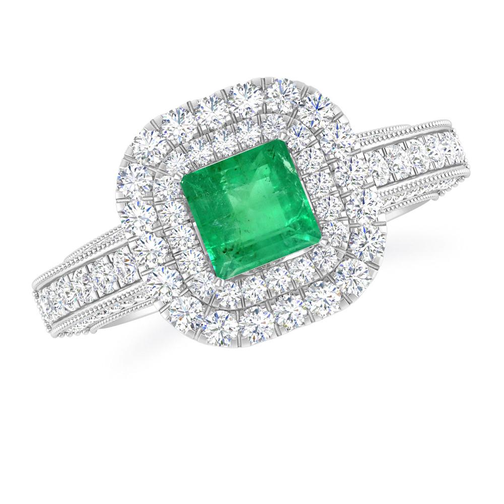 White Gold - Emerald