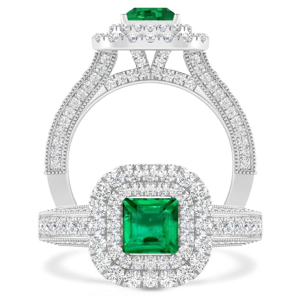 White Gold - Emerald