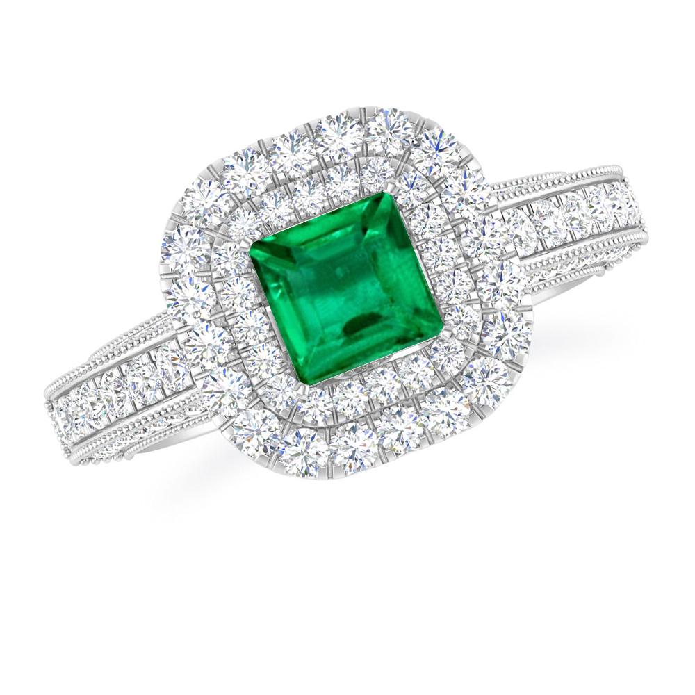 White Gold - Emerald