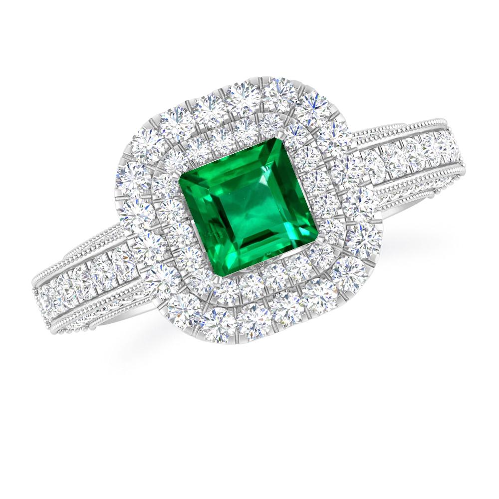 White Gold - Emerald