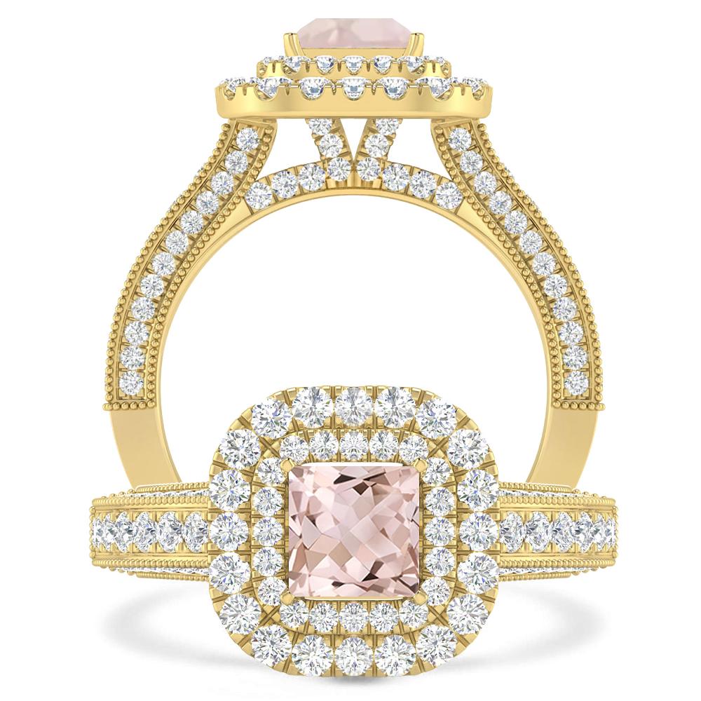 Yellow Gold - Morganite