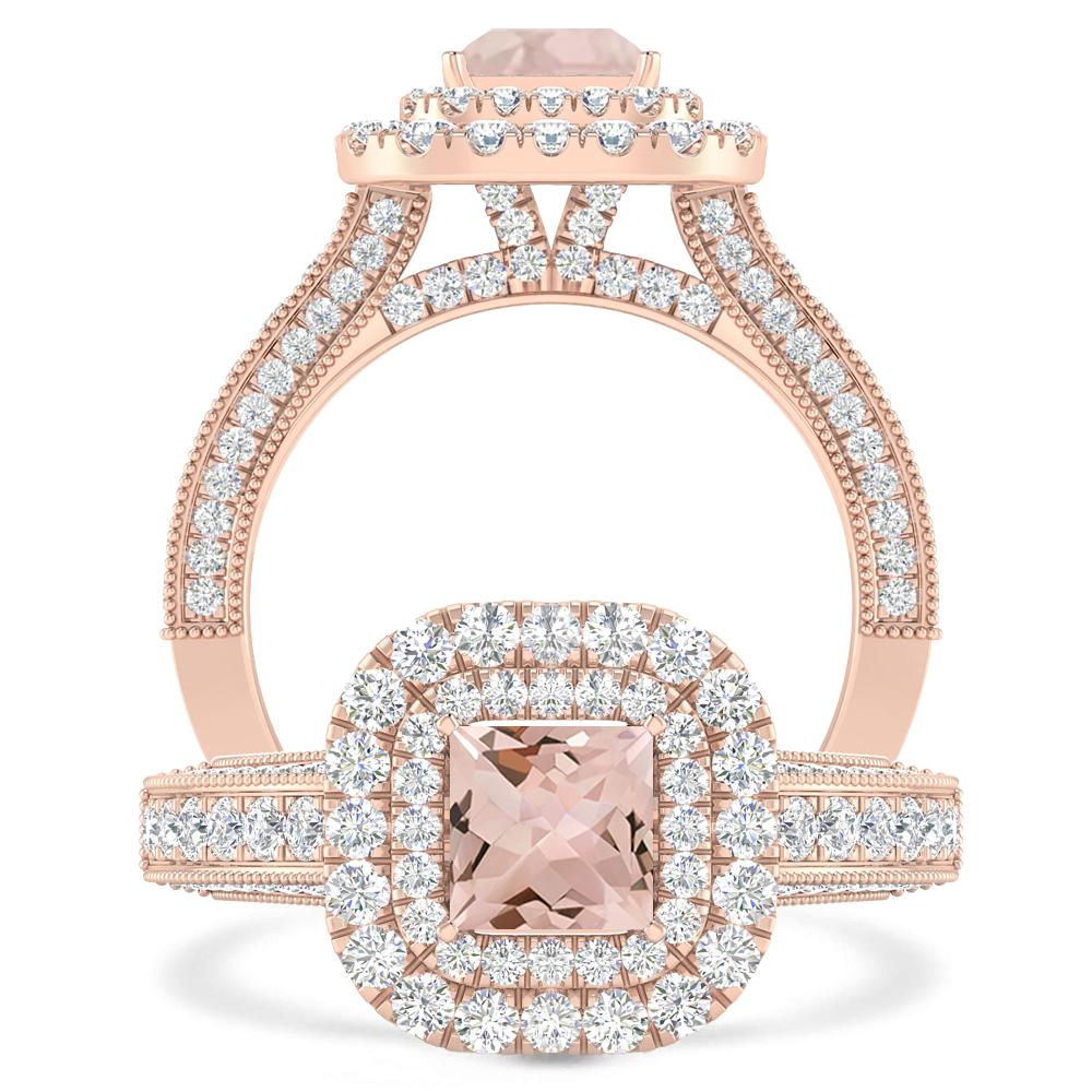 Rose Gold - Morganite