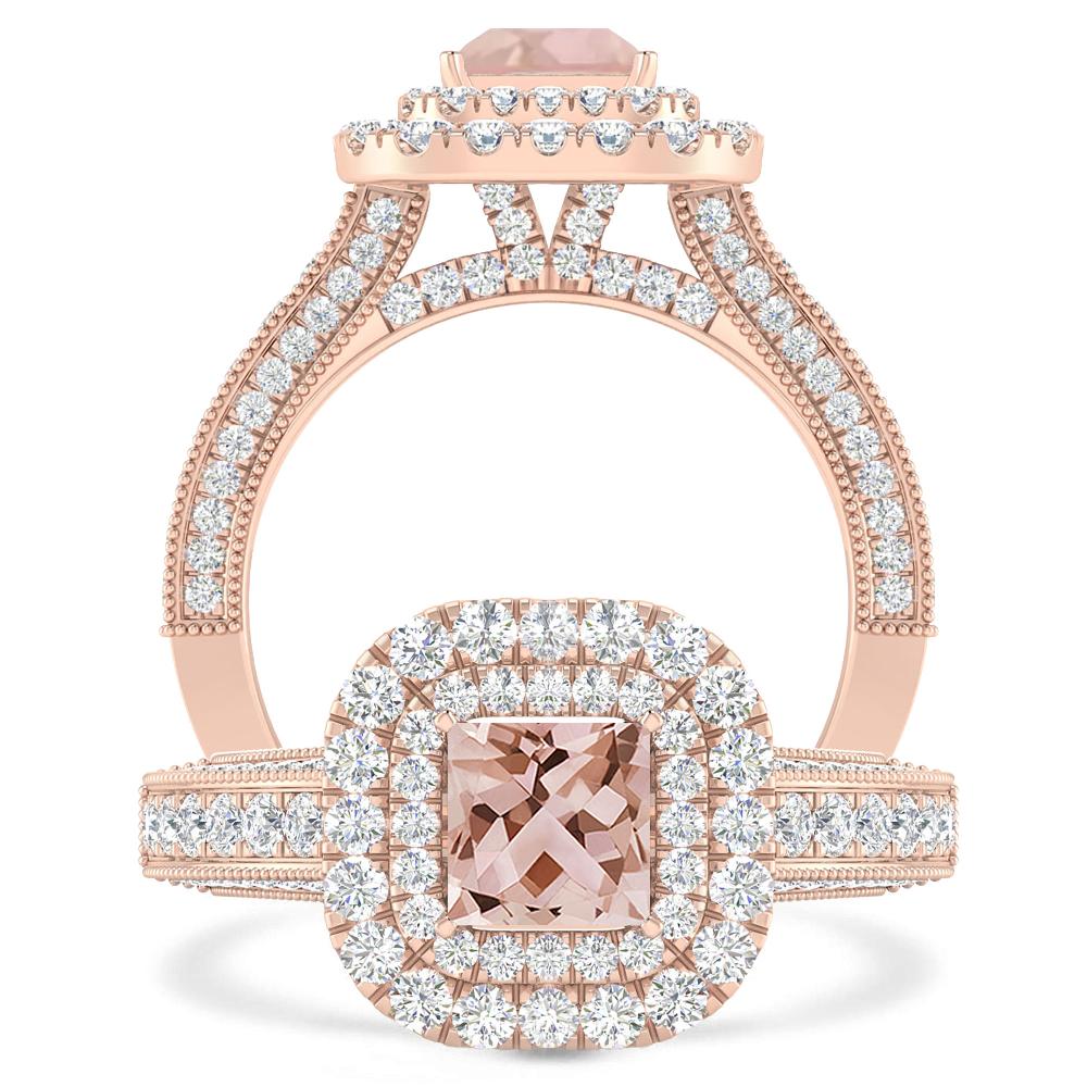 Rose Gold - Morganite