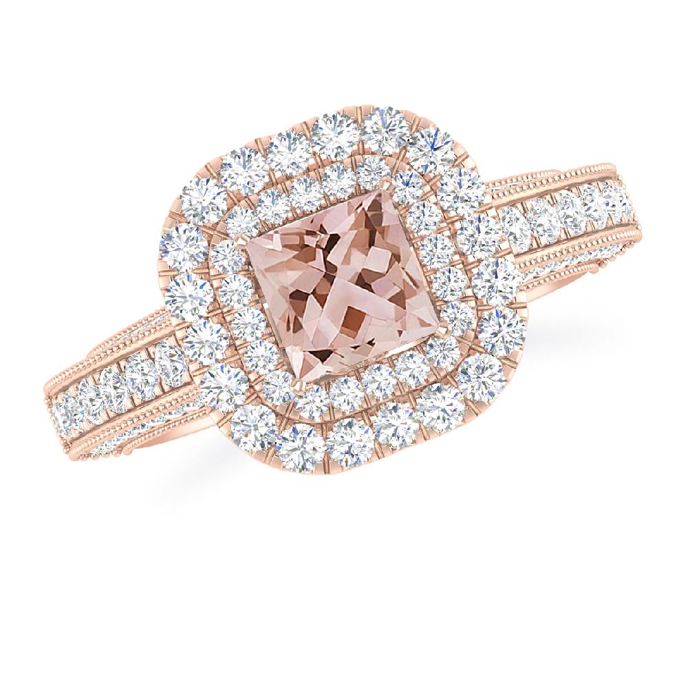 Rose Gold - Morganite