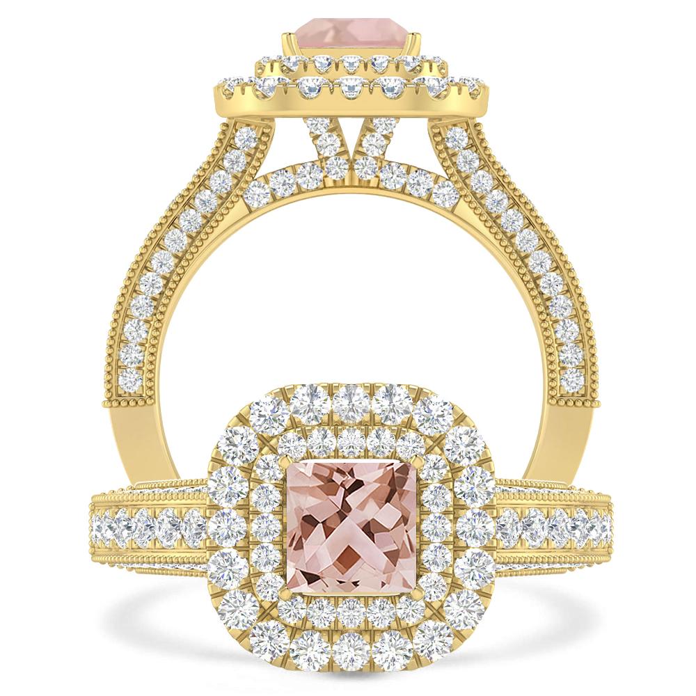 Yellow Gold - Morganite