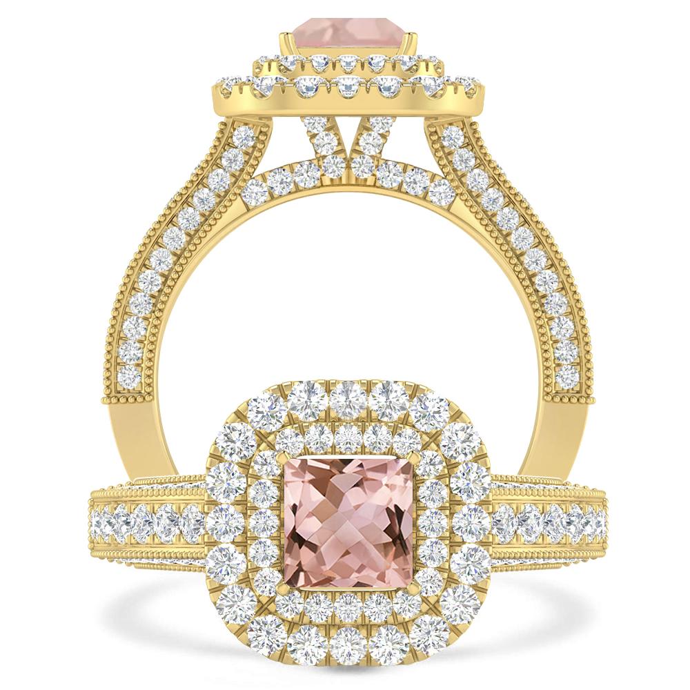 Yellow Gold - Morganite