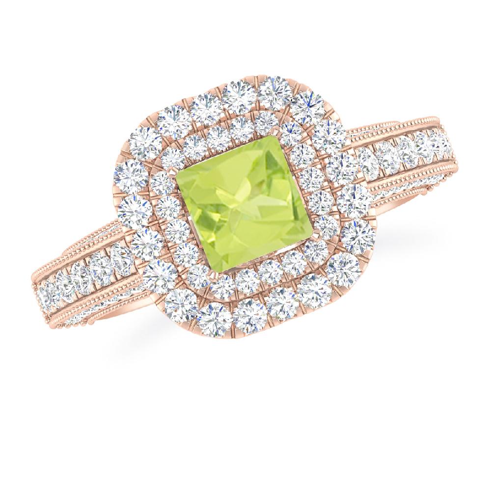 Rose Gold - Peridot