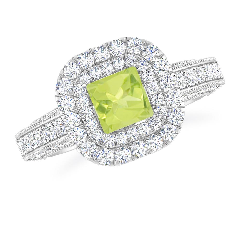 White Gold - Peridot