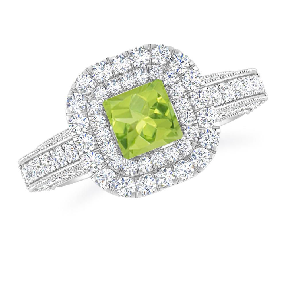 White Gold - Peridot