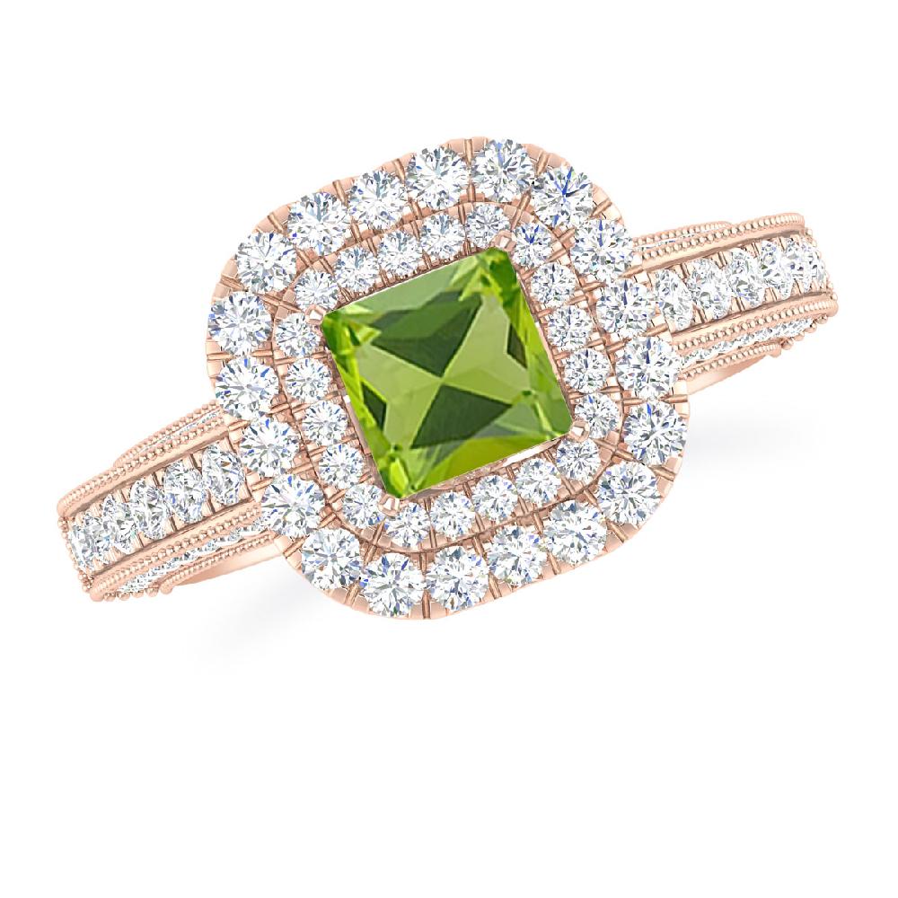 Rose Gold - Peridot