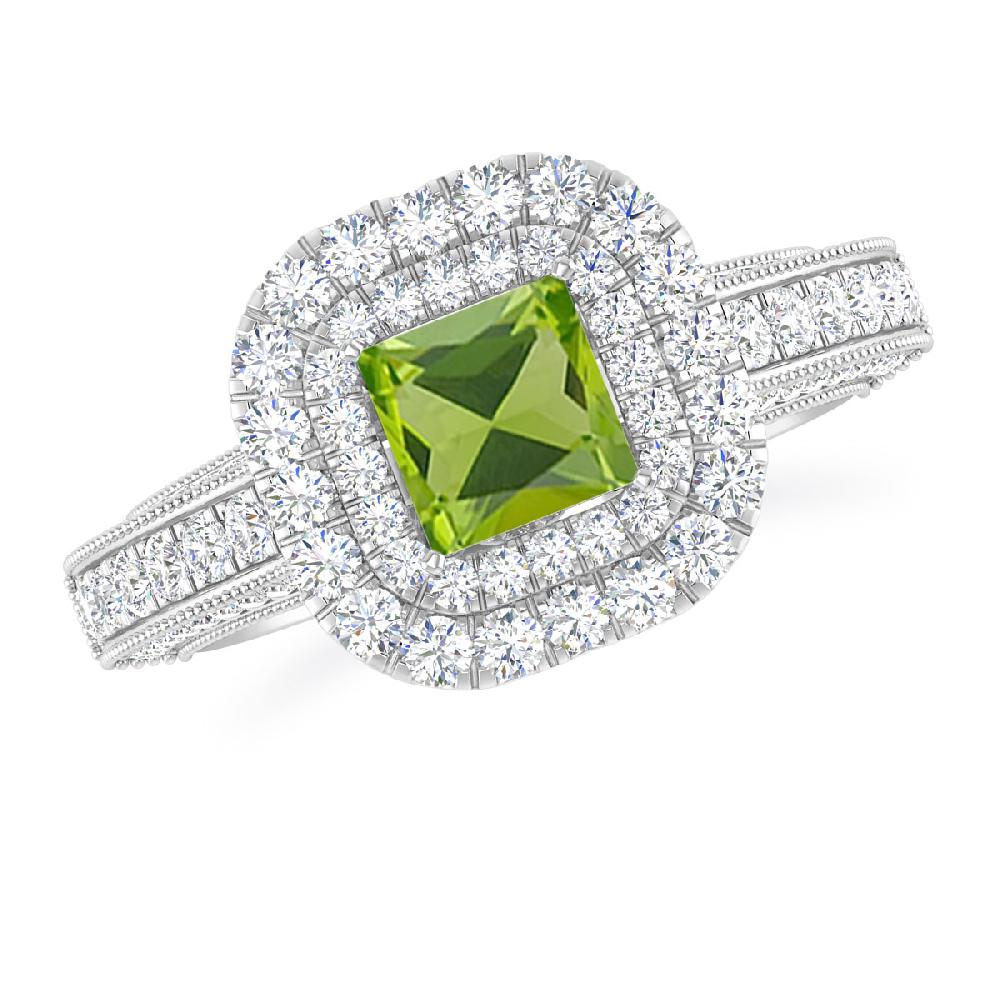 White Gold - Peridot