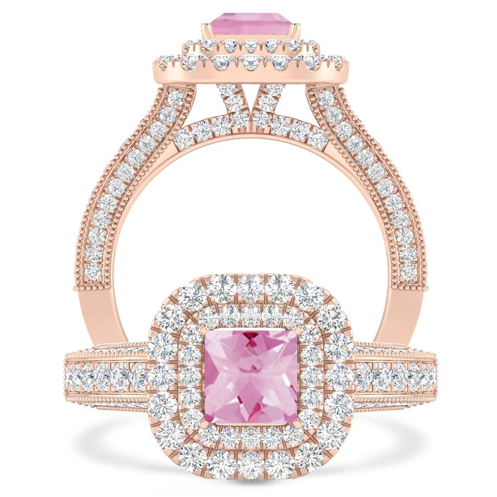 Rose Gold - Pink Tourmaline