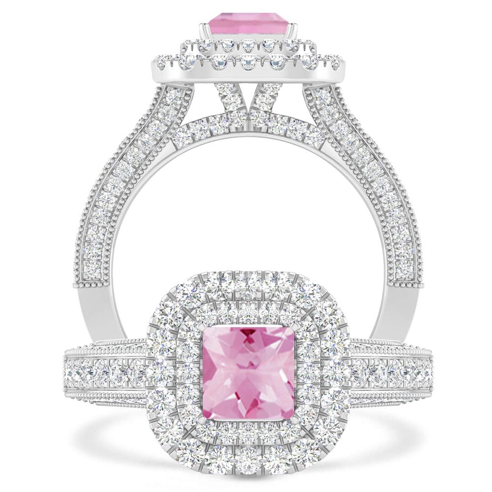 White Gold - Pink Tourmaline