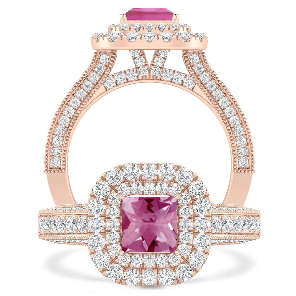 Rose Gold - Pink Tourmaline