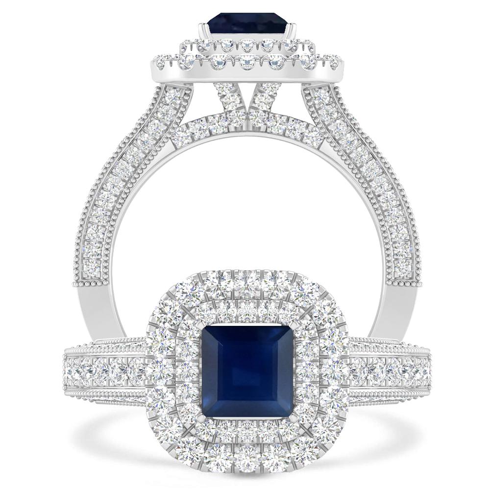 White Gold - Sapphire