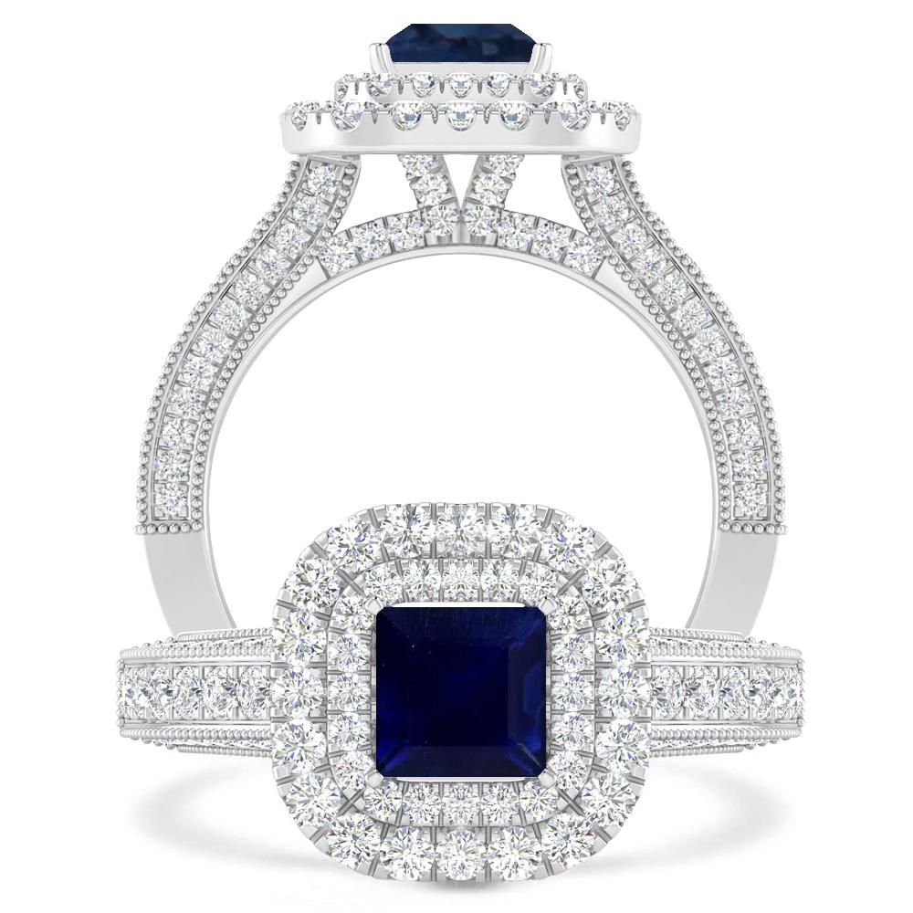 White Gold - Sapphire