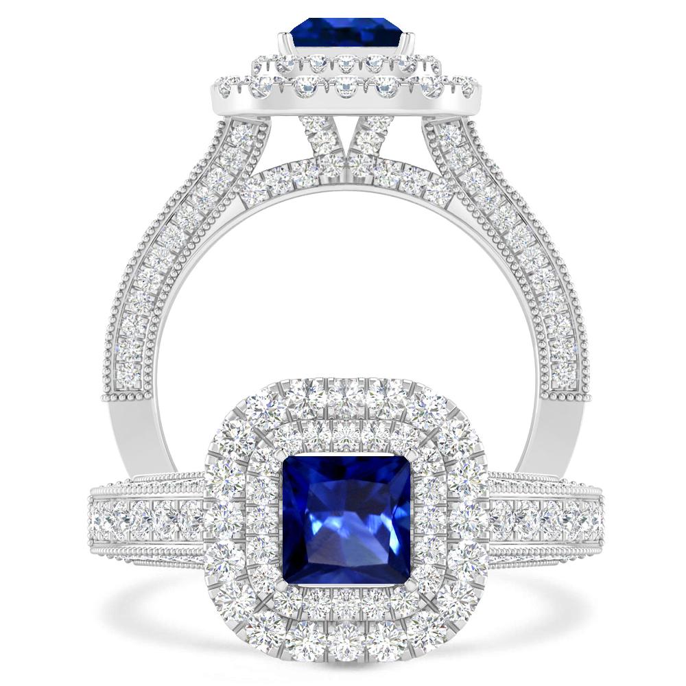 White Gold - Sapphire