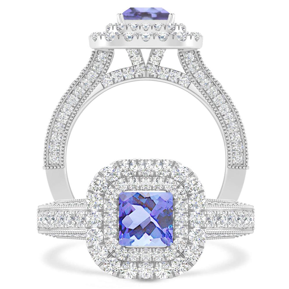 White Gold - Tanzanite