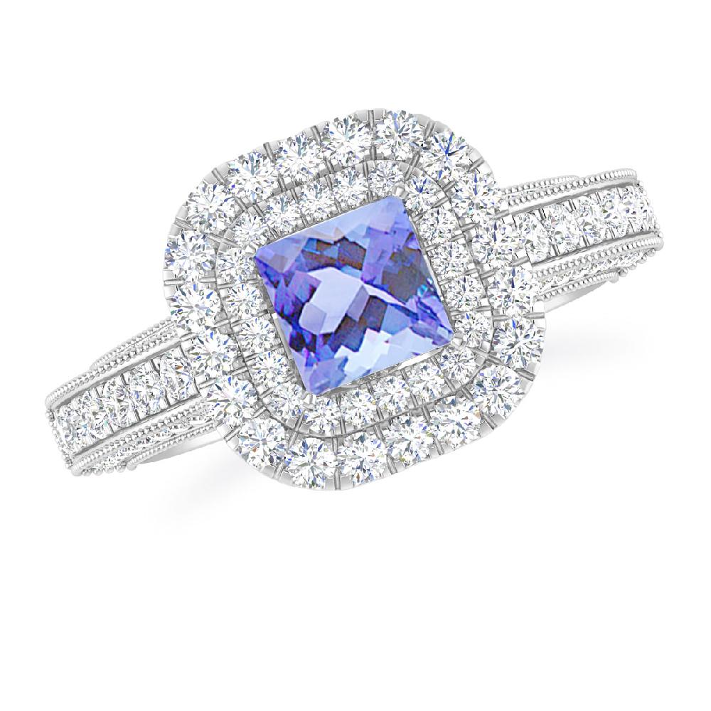 White Gold - Tanzanite