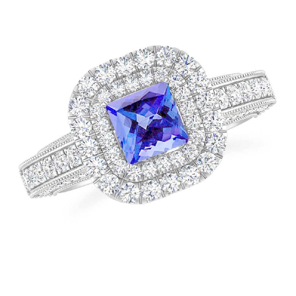 White Gold - Tanzanite