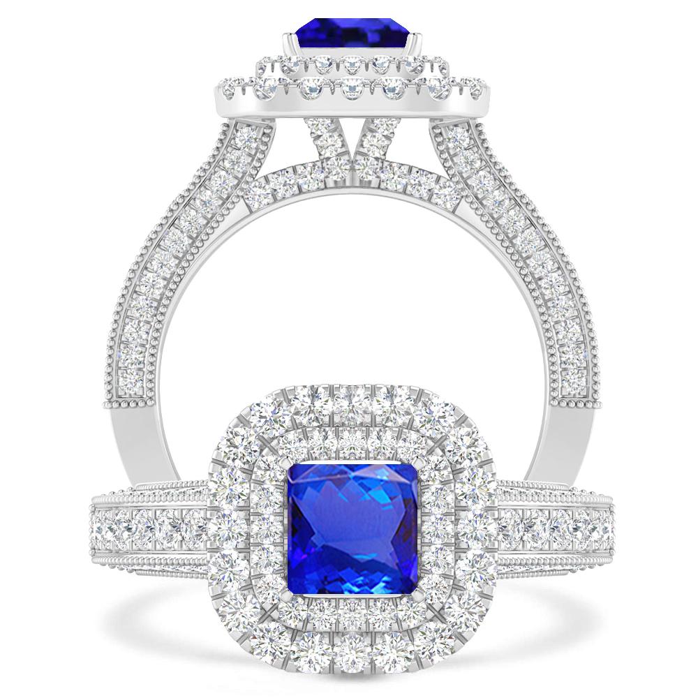 White Gold - Tanzanite