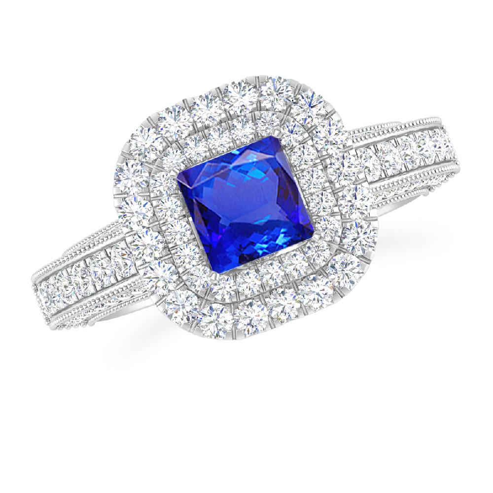 White Gold - Tanzanite