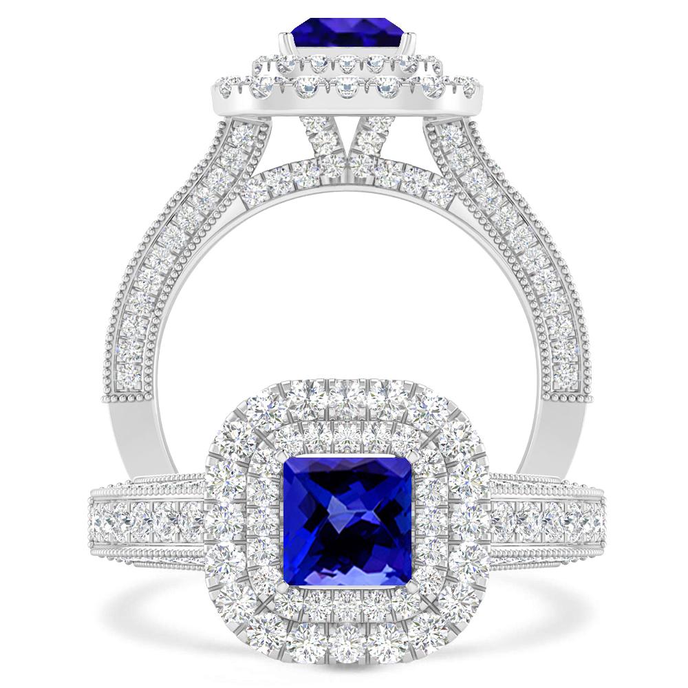 White Gold - Tanzanite