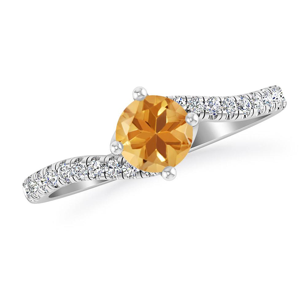 White Gold - Citrine