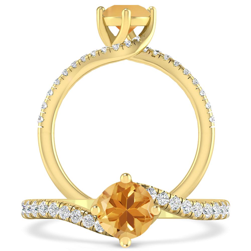 Yellow Gold - Citrine