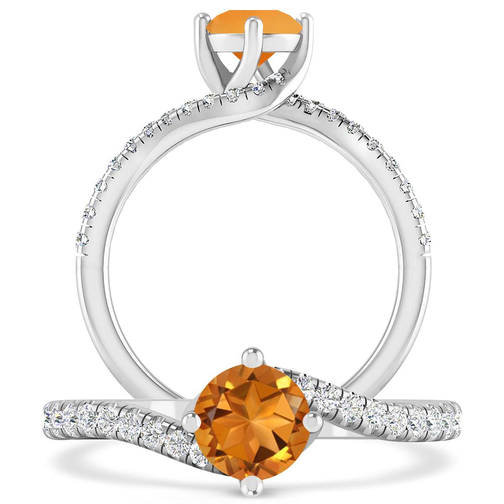 White Gold - Citrine