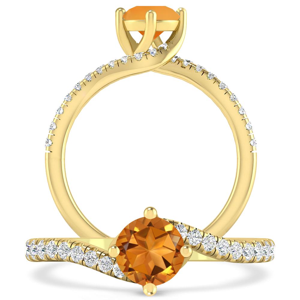 Yellow Gold - Citrine