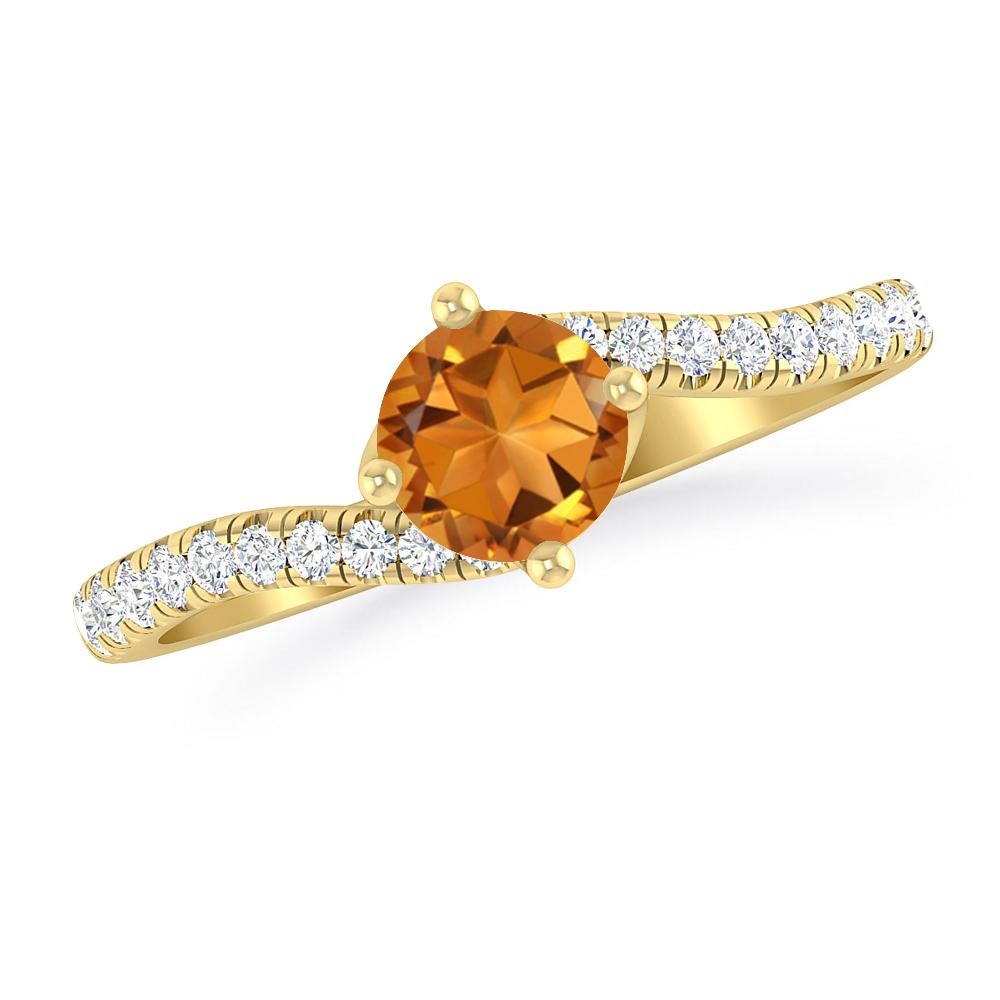 Yellow Gold - Citrine