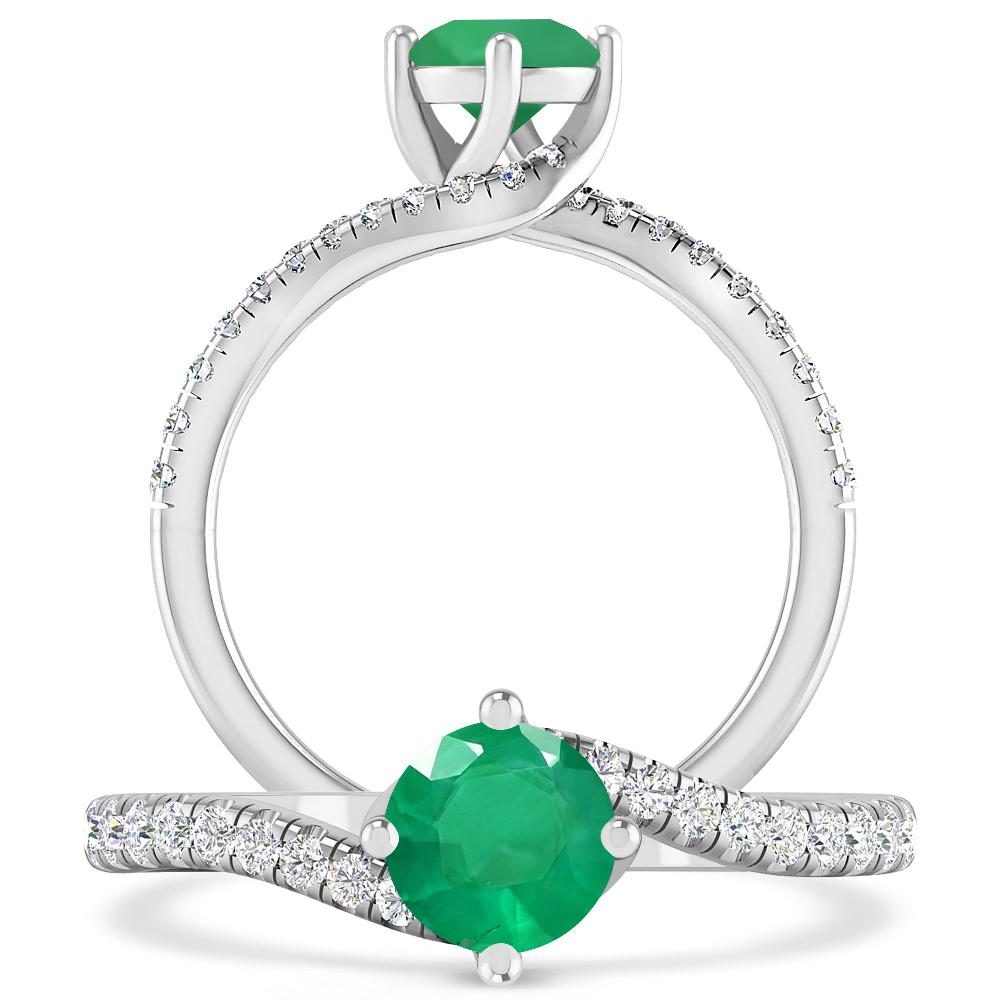 White Gold - Emerald