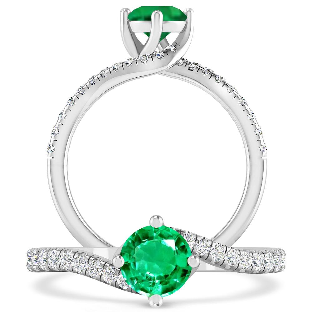 White Gold - Emerald