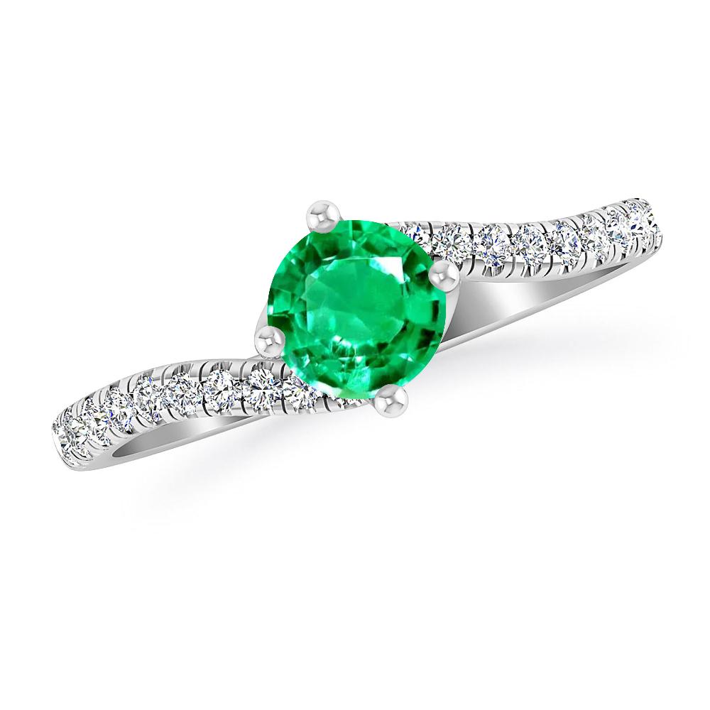 White Gold - Emerald